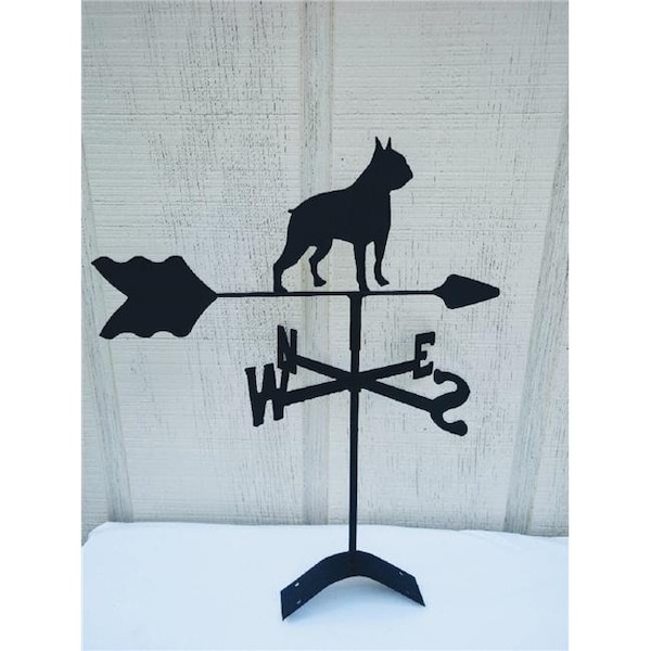 The Lazy Scroll The Lazy Scroll frenchbdroof French Bulldog Roof Mount Weathervane frenchbdroof - main